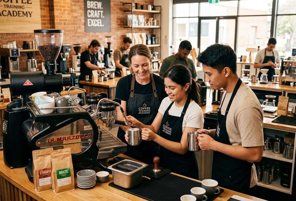 Coffee making training